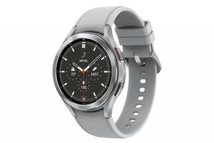 Samsung Galaxy Watch 4 Classic (BT,46мм) Silver SM-R890NZSAEUD цена и информация | Смарт-часы (smartwatch) | hansapost.ee