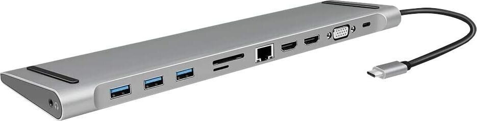 Jaotur LogiLink UA0373, USB 3.2 Gen 1, USB-C, PD hind ja info | USB adapterid ja jagajad | hansapost.ee