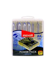 Батарея Maxell Alkaline, AА LR6*24 батареи цена и информация | Аккумуляторы для фотоаппаратов | hansapost.ee