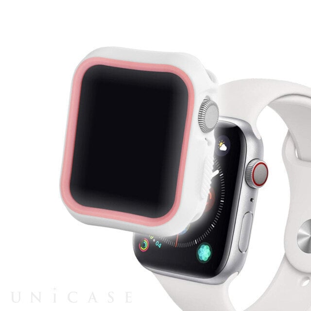 Kaitseümbris Devia Dazzle Series sobib Apple Watch 4 (44mm), Valge/Roosa цена и информация | Nutikellade aksessuaarid ja tarvikud | hansapost.ee