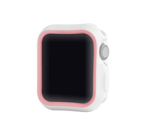 Kaitseümbris Devia Dazzle Series sobib Apple Watch 4 (44mm), Valge/Roosa цена и информация | Nutikellade aksessuaarid ja tarvikud | hansapost.ee