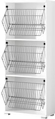 Jalanõuderiiul-kapp Colorado 3261, valge price and information | Shoe cupboards, shoe racks | hansapost.ee