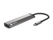 Adapter Natec Multi-Port Fowler Slim, USB Type-C цена и информация | USB adapterid ja jagajad | hansapost.ee