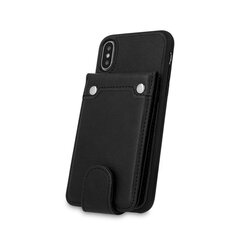 Mocco Smart Wallet Case Чехол Из Эко Кожи - Держатель Для Визиток Apple iPhone X / XS Черный цена и информация | Чехлы для телефонов | hansapost.ee