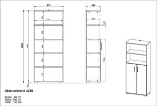 Riiul 4249, hall hind ja info | Riiulid | hansapost.ee