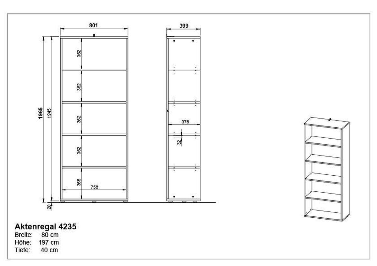 Riiul 4235, hall hind ja info | Riiulid | hansapost.ee