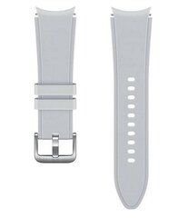 Sport Band for Samsung Galaxy Watch4, 20mm, M/L Silver цена и информация | Аксессуары для смарт-часов и браслетов | hansapost.ee