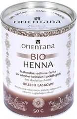 Краска для волос Orientana Bio Henna Лесной орех, 100 г цена и информация | Краска для волос | hansapost.ee