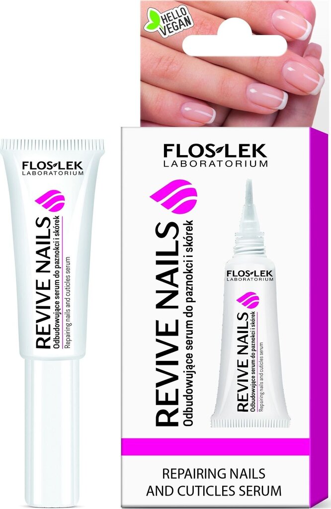 Seerum küüntele ja küünenahkadele Floslek Revive Nails Rebuilding, 8ml hind ja info | Küünelakid ja küünelakieemaldajad | hansapost.ee