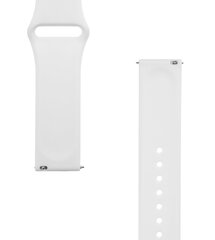 Ремешок Tactical 436 Silicone Band 20 мм, белый  цена и информация | Аксессуары для смарт-часов и браслетов | hansapost.ee