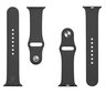 Kellarihm silikoonist Tactical 456 sobib Apple Watch 1/2/3/4/5/6/7/SE 38/40/41 mm, must hind ja info | Nutikellade aksessuaarid ja tarvikud | hansapost.ee