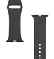 Kellarihm silikoonist Tactical 456 sobib Apple Watch 1/2/3/4/5/6/7/SE 38/40/41 mm, must hind ja info | Nutikellade aksessuaarid ja tarvikud | hansapost.ee