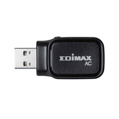 Edimax AC600 Dual-Band Wi-Fi USB Adapter 2.4GHz hind ja info | Edimax Arvutid ja IT- tehnika | hansapost.ee