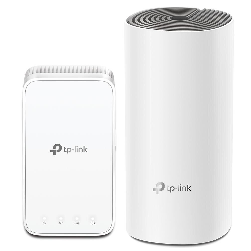 TP-LINK Wireless Router 2-pack 1267 Mbps DECOE3(2-PACK) hind ja info | Ruuterid | hansapost.ee