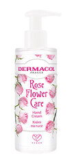 Крем для рук Dermacol Rose Flower Care, 150 мл цена и информация | Кремы, лосьоны для тела | hansapost.ee