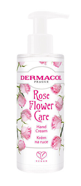 Kätekreem Dermacol Rose Flower Care, 150 ml hind ja info | Kehakreemid, kehaõlid ja losjoonid | hansapost.ee