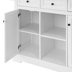 Кухонный шкаф SoBuy FKW101-WN, белый цвет цена и информация | Кухонные шкафчики | hansapost.ee