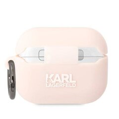 Беспроводные наушники Karl Lagerfeld 3D Logo NFT Choupette TPU Case for Airpods 1|2 White цена и информация | Наушники | hansapost.ee