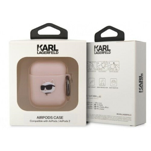 Karl Lagerfeld KLA2RUNCHP sobib AirPods 1/2 цена и информация | Kõrvaklappide tarvikud | hansapost.ee