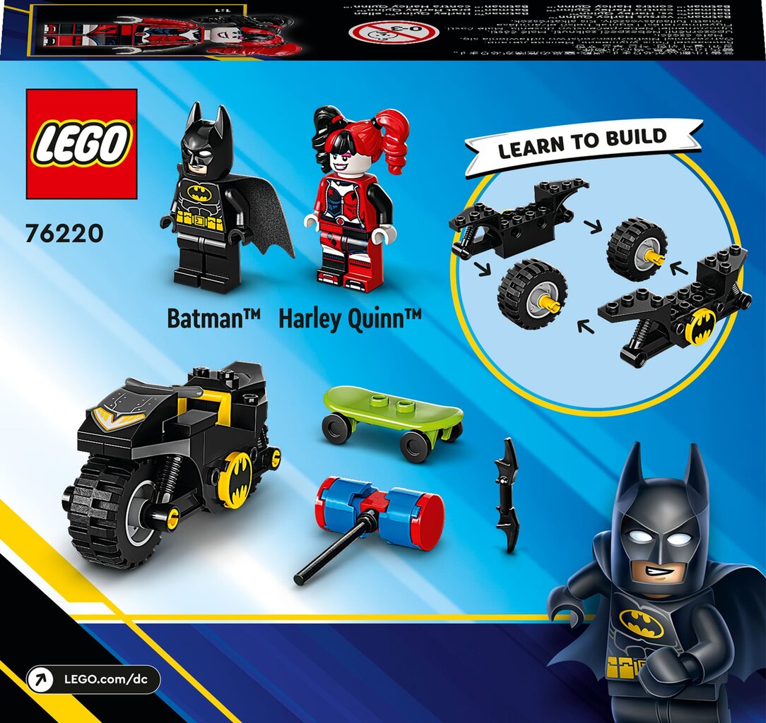 76220 LEGO® Super Heroes DC Batman vs. Harley Quinn hind ja info | Klotsid ja konstruktorid | hansapost.ee