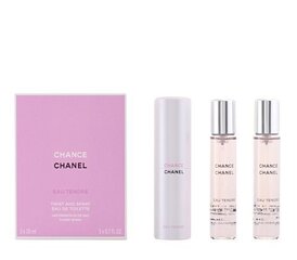Духи Chanel Chance Eau Tendre EDT для женщин 3x20 мл цена и информация | Женские духи | hansapost.ee