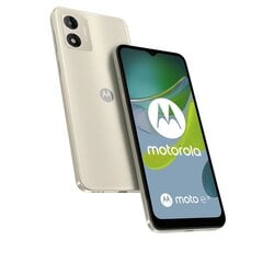 Motorola Moto E13 Dual SIM 2/64ГБ PAXT0025SE Creamy White цена и информация | Мобильные телефоны | hansapost.ee