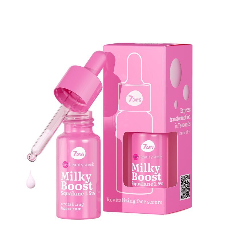 Näoseerum 7 Days Milky Boost, 20 ml hind ja info | Näoõlid, ampullid ja seerumid | hansapost.ee