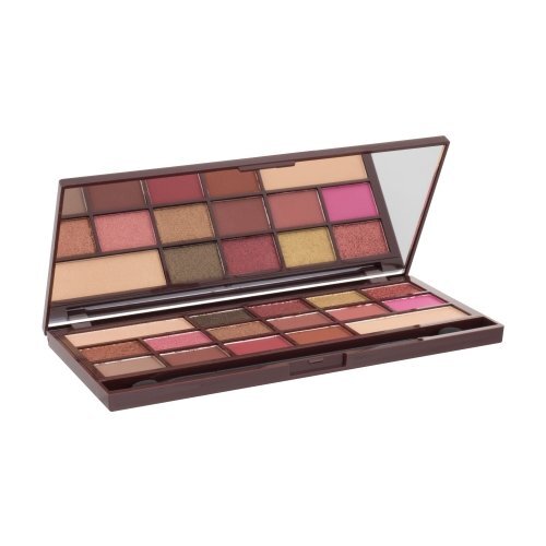 Lauvärvipalett Makeup Revolution London I Love Makeup I Heart Chocolate Rose Gold 21.96 g hind ja info | Lauvärvid, ripsmetušid ja silmapliiatsid | hansapost.ee