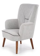 Кресло Bishop Halmar, серое / коричневое цена и информация | Кресла | hansapost.ee