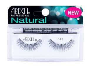 Kunstripsmed Ardell Natural Lashes 176, must hind ja info | Kunstripsmed, ripsmeliim ja ripsmekoolutajad | hansapost.ee