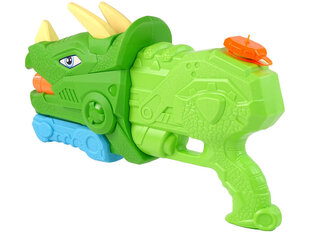 Veepüstol Lean toys Dinosaur Triceratops, roheline hind ja info | Lean Toys Tegevused õues | hansapost.ee