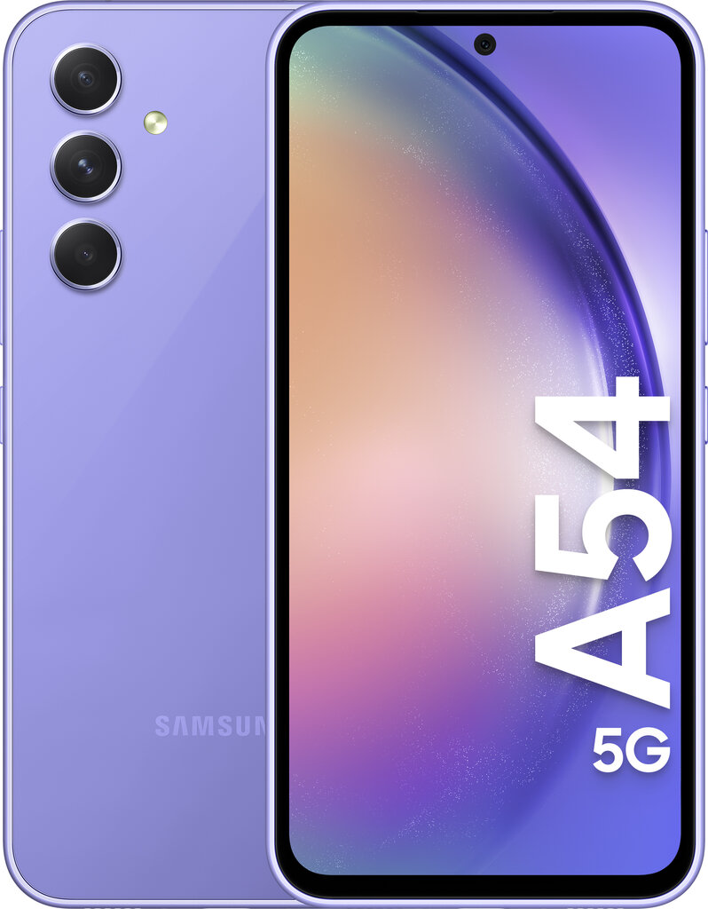 Samsung Galaxy A54 5G 8/128GB SM-A546BLVCEUE Light Violet цена и информация | Telefonid | hansapost.ee