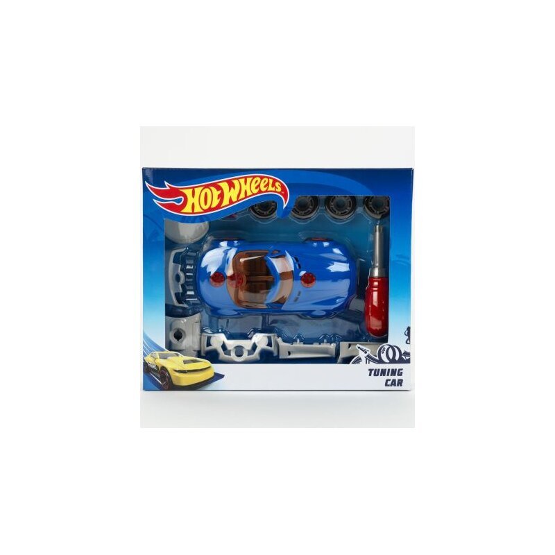 Mänguautode kaunistamise komplekt kruvikeerajaga 2 in 1 Hot wheels Klein, 3+ aastat цена и информация | Mänguasjad poistele | hansapost.ee