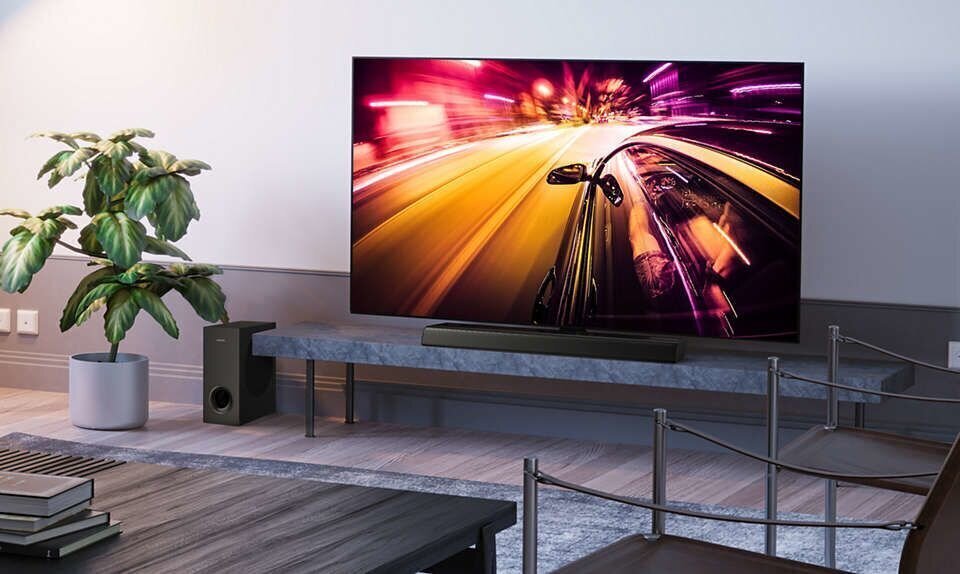 2.1 Soundbar Philips TAPB405/10 , Google Assistant цена и информация | Ribakõlarid ja koduaudio süsteemid | hansapost.ee