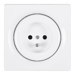 Fibaro Walli N socket-outlet Type E White цена и информация | Выключатели, розетки | hansapost.ee