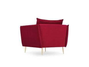 Кресло Micadoni Home Agate, красное/золотистое цена и информация | Кресла | hansapost.ee