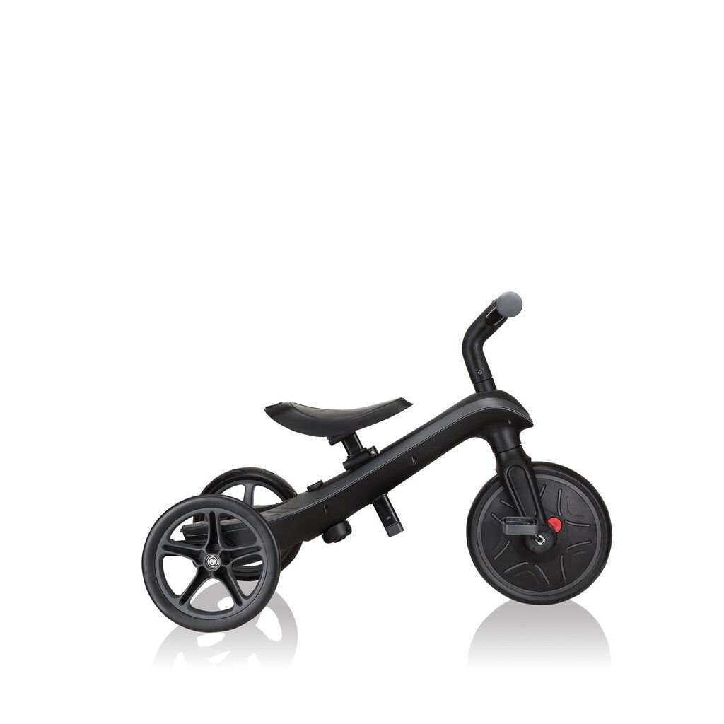 Kolmerattaline jalgratas Globber Explorer Trike 4in1 Deluxe Play, 633-120, hall цена и информация | Kolmerattalised jalgrattad lastele | hansapost.ee