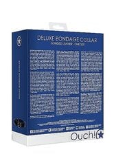 Ошейник Deluxe, синий цена и информация | БДСМ и фетиш | hansapost.ee