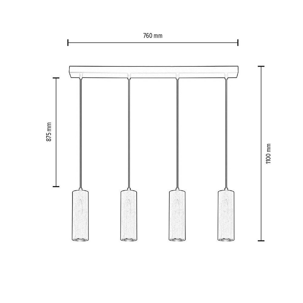 Rippvalgusti Pipe hind ja info | Rippvalgustid | hansapost.ee