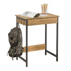 Письменный стол SoBuy FWT43-N, коричневый цвет цена и информация | Компьютерные, письменные столы | hansapost.ee