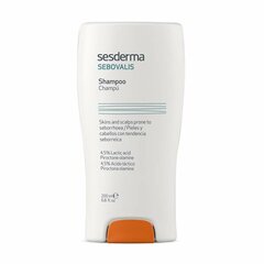 Hooldav šampoon Sesderma Sebovalis Shampoo, 200 ml hind ja info | Šampoonid | hansapost.ee