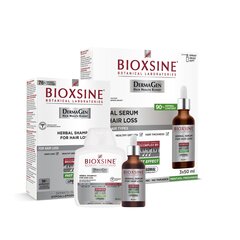 Bioxsine: сыворотка против выпадения волос Bioxsine 3x50 мл + шампунь Bioxsine для нормальных/сухих волос 300 мл цена и информация | Bioxsine Духи, косметика | hansapost.ee