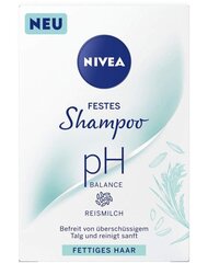 Шампунь для жирных волос Nivea Shampoo bar PH Balance, 75 г цена и информация | Шампуни | hansapost.ee