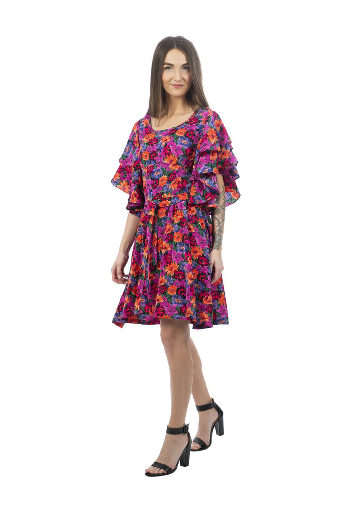 Molly Bracken naiste kleit, lilla-kirju цена и информация | Kleidid | hansapost.ee
