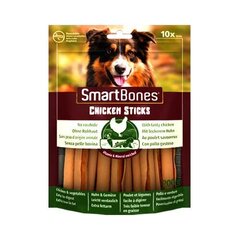 Smart Bones pulgad koos kanaga 10 tk hind ja info | Koerte maiused | hansapost.ee