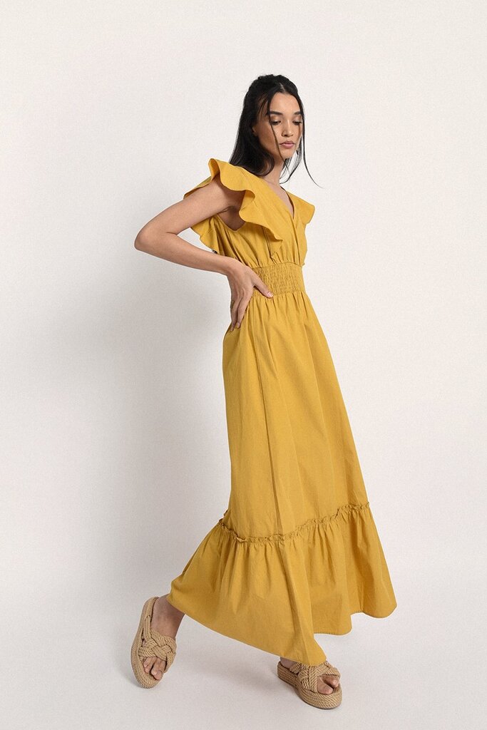 Molly Bracken naiste kleit, kollane цена и информация | Kleidid | hansapost.ee