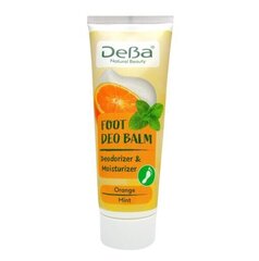 DeBa Бальзам для ног Natural Beauty Mint & Orange 75ml цена и информация | Deba Духи, косметика | hansapost.ee
