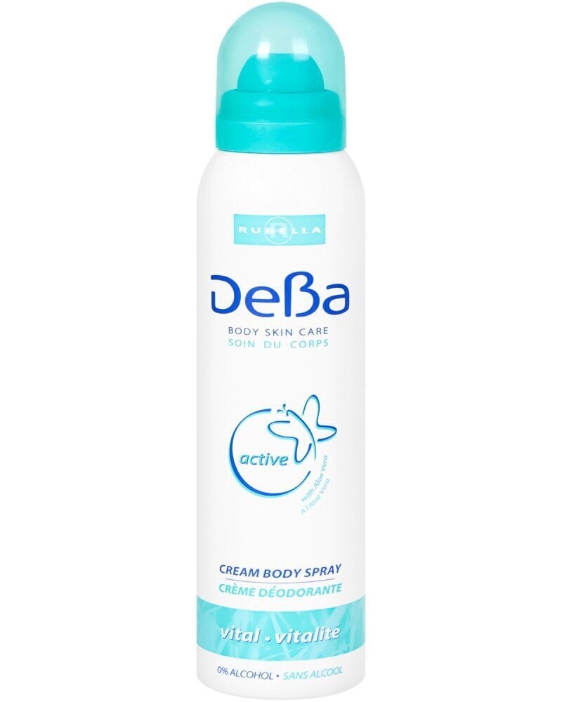 Pihustatav kreemdeodorant naistele DeBa Body Skin Care Vital, 150 ml hind ja info | Deodorandid | hansapost.ee