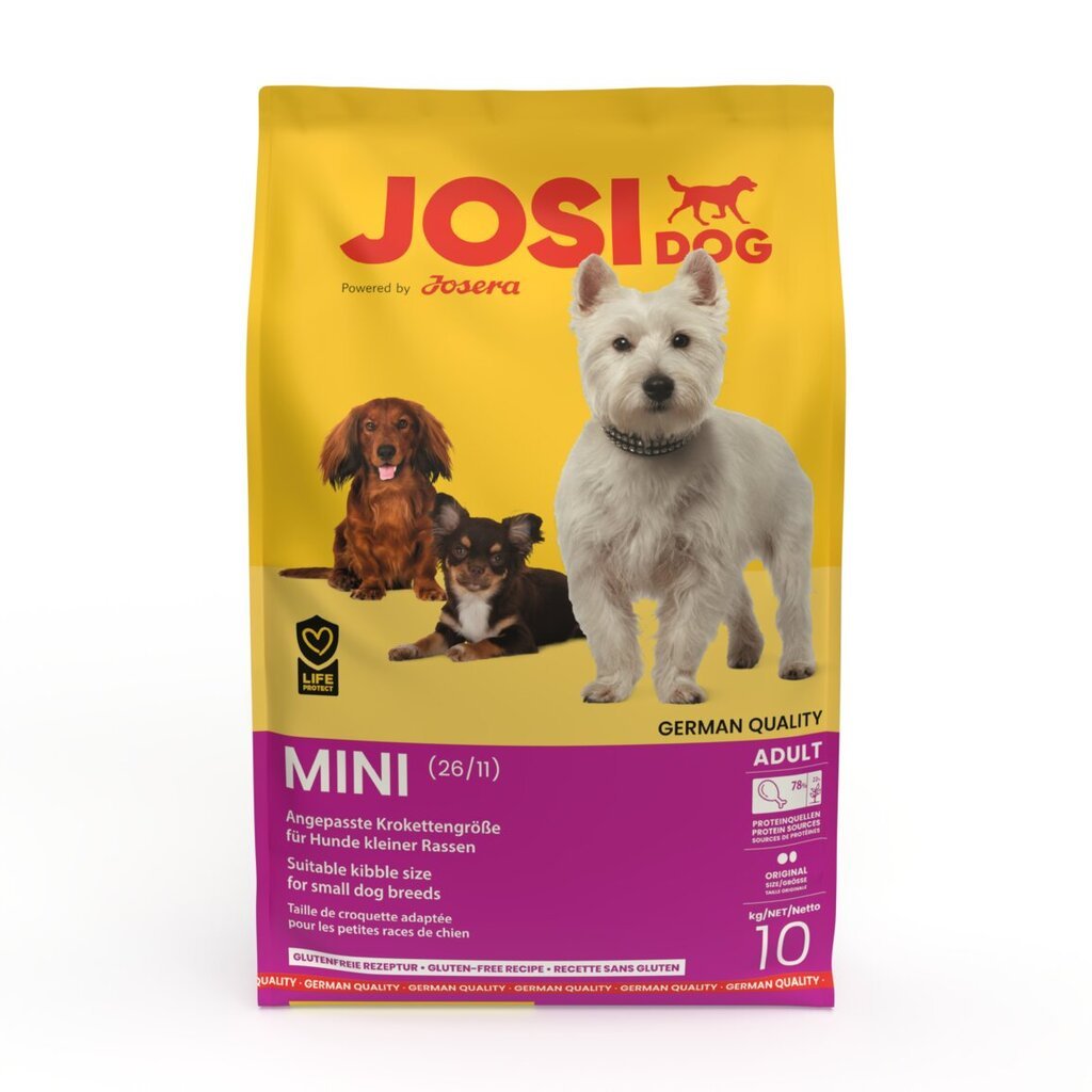 JOSERA JosiDog Mini 10kg hind ja info | Koerte kuivtoit ja krõbinad | hansapost.ee