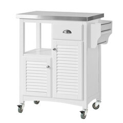Кухонный шкаф SoBuy FKW37-W, белый цвет цена и информация | Кухонные шкафчики | hansapost.ee